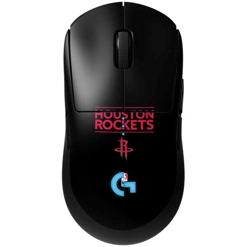 NBA Houston Rockets Standard - Black G Pro Wireless Gaming Mouse Skin