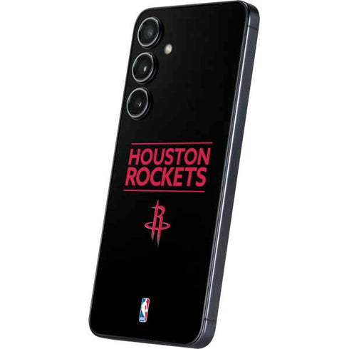 NBA Houston Rockets Standard - Black Galaxy A16 5G Skin