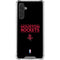 NBA Houston Rockets Standard - Black Galaxy A17 Clear Case