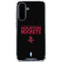 NBA Houston Rockets Standard - Black Galaxy A36 5G Clear Case