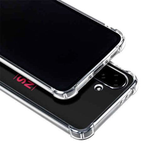 NBA Houston Rockets Standard - Black Galaxy A36 5G Clear Case