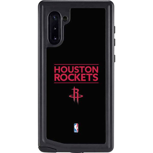 NBA Houston Rockets Standard - Black Galaxy Cases