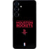 NBA Houston Rockets Standard - Black Galaxy S24 Skin