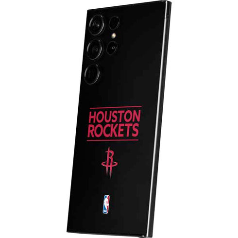 NBA Houston Rockets Standard - Black Galaxy S25 Ultra Skin
