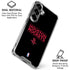 NBA Houston Rockets Standard - Black Galaxy S26 Clear Case