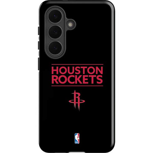 NBA Houston Rockets Standard - Black Galaxy S26 Impact Case