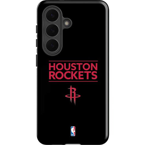 NBA Houston Rockets Standard - Black Galaxy S26 Plus Impact Case