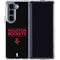NBA Houston Rockets Standard - Black Galaxy Z Fold5 5G Clear Case