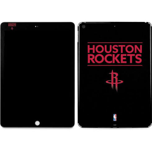 NBA Houston Rockets Standard - Black Apple iPad Skin