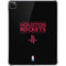 NBA Houston Rockets Standard - Black iPad Pro 11in (2024) Clear Case