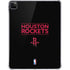NBA Houston Rockets Standard - Black iPad Pro 11in (2024) Clear Case