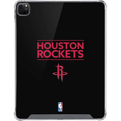 NBA Houston Rockets Standard - Black iPad Cases