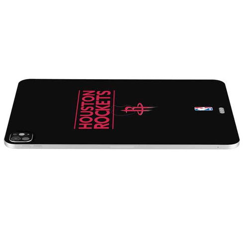 NBA Houston Rockets Standard - Black iPad Pro 13in M4 (2024) Skin