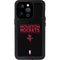 NBA Houston Rockets Standard - Black iPhone 15 Pro Waterproof Case