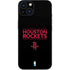 NBA Houston Rockets Standard - Black iPhone 15 Skin