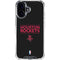 NBA Houston Rockets Standard - Black iPhone 16 Clear Case