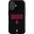 NBA Houston Rockets Standard - Black iPhone 16 Impact Case