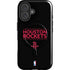 NBA Houston Rockets Standard - Black iPhone 16 Magsafe Impact Case