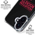 NBA Houston Rockets Standard - Black iPhone 16 Plus Clear Case