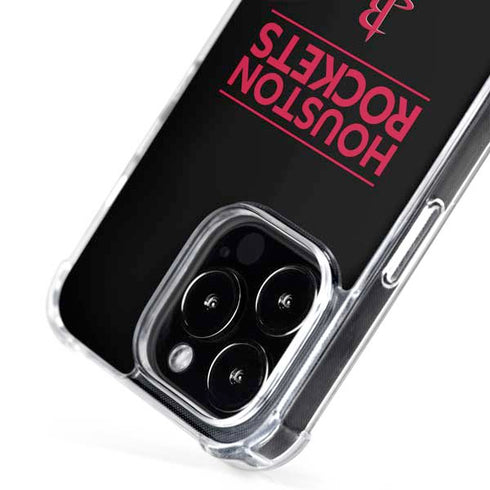 NBA Houston Rockets Standard - Black iPhone 16 Pro MagSafe Case