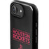 NBA Houston Rockets Standard - Black iPhone 16e Impact Case