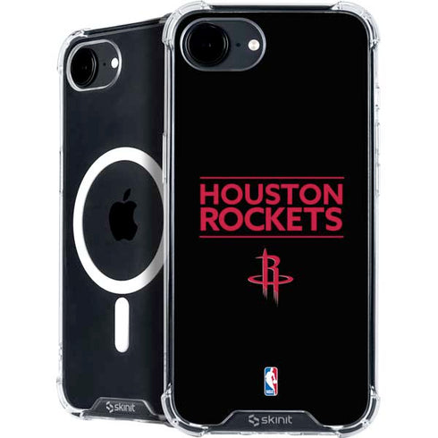 NBA Houston Rockets Standard - Black iPhone 16e MagSafe Case