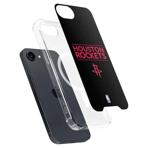 NBA Houston Rockets Standard - Black iPhone 16e MagSafe Case