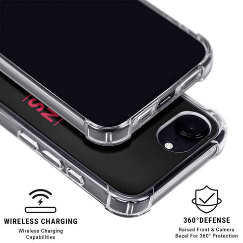 NBA Houston Rockets Standard - Black iPhone 16e MagSafe Case