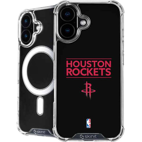 NBA Houston Rockets Standard - Black iPhone 17 MagSafe Case