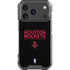 NBA Houston Rockets Standard - Black iPhone 18 Pro Clear Case