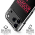 NBA Houston Rockets Standard - Black iPhone 18 Pro Clear Case