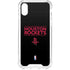 NBA Houston Rockets Standard - Black iPhone XS Clear Case