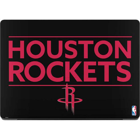 NBA Houston Rockets Standard - Black Apple MacBook Pro 14-inch Skin