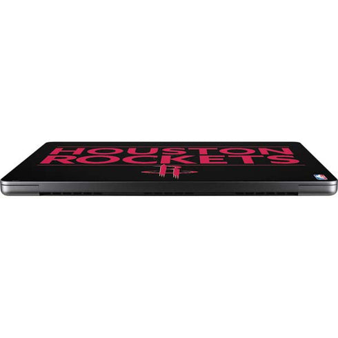 NBA Houston Rockets Standard - Black Apple MacBook Pro 14-inch Skin