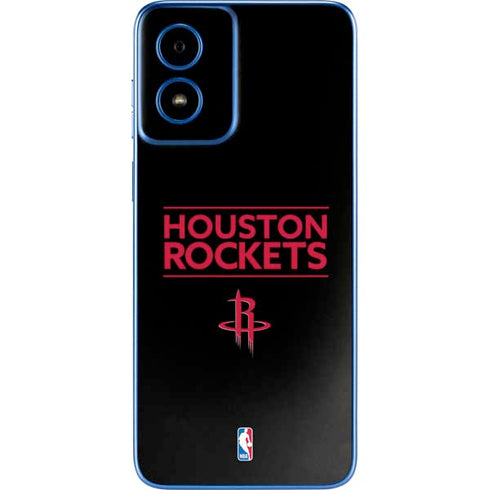 NBA Houston Rockets Standard - Black Moto G Play 4G (2024) Skin