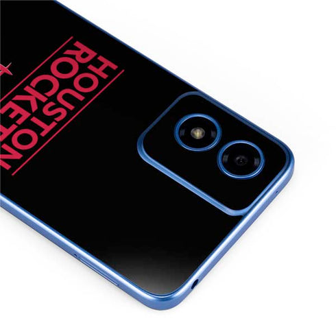 NBA Houston Rockets Standard - Black Moto G Play 4G (2024) Skin