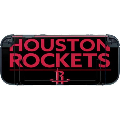 NBA Houston Rockets Standard - Black Nintendo Switch 2 (2025) with Joy-Con Skin