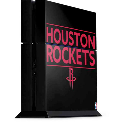 NBA Houston Rockets Standard - Black PlayStation PS4 Skins