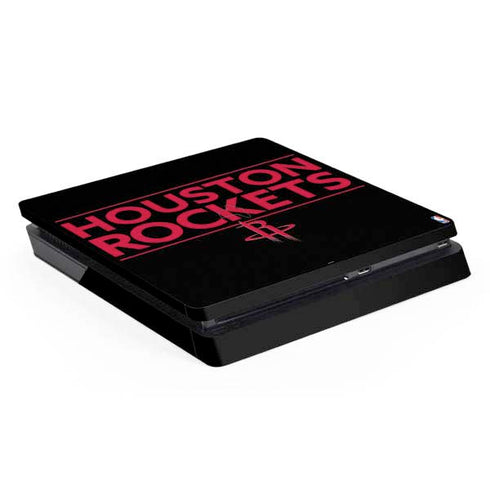 NBA Houston Rockets Standard - Black PlayStation PS4 Skins