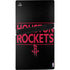 NBA Houston Rockets Standard - Black PS5 Pro Disk Console Skin