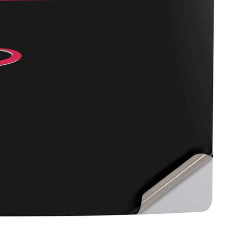 NBA Houston Rockets Standard - Black PS5 Pro Disk Console Skin