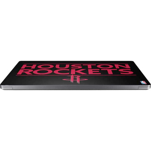 NBA Houston Rockets Standard - Black Laptop Skins