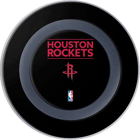 NBA Houston Rockets Standard - Black Wireless Charger Skin