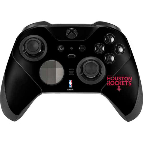 NBA Houston Rockets Standard - Black Xbox Elite Wireless Controller Series 2 Skin