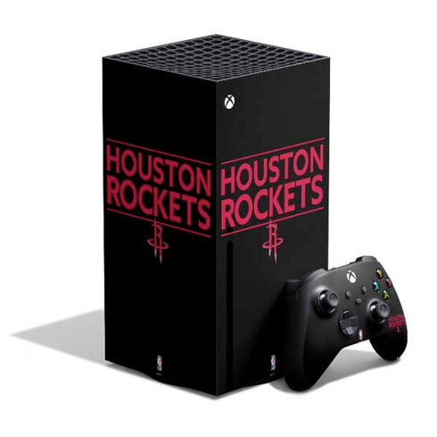 NBA Houston Rockets Standard - Black XBox Series X Digital Edition Bundle Skin