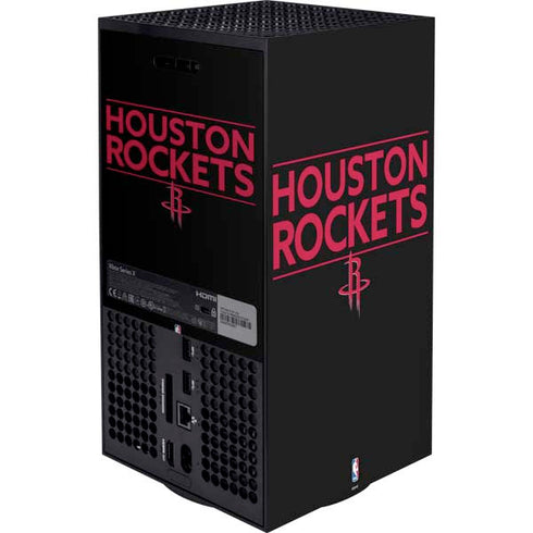NBA Houston Rockets Standard - Black XBox Series X Digital Edition Bundle Skin