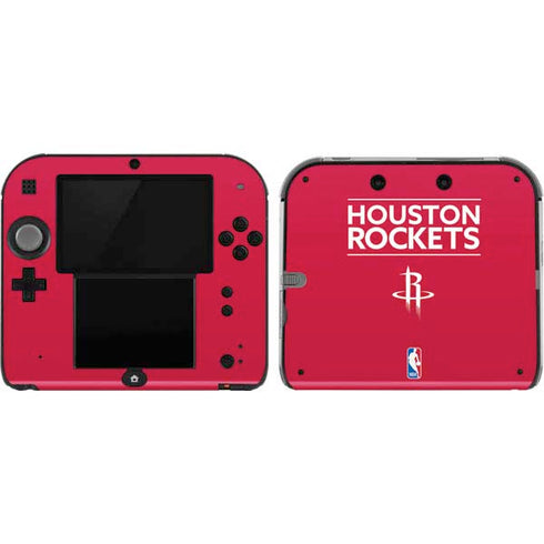 NBA Houston Rockets Standard - Red Nintendo 2DS Skin