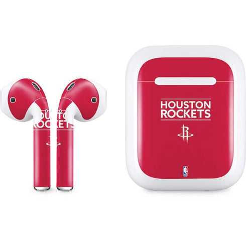 NBA Houston Rockets Standard - Red Apple AirPods Skin