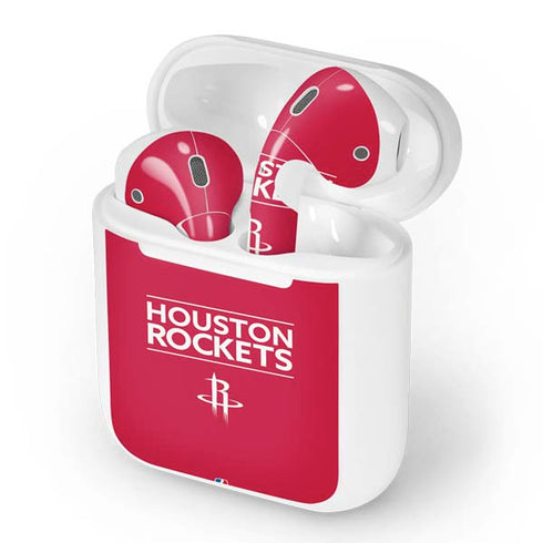 NBA Houston Rockets Standard - Red Apple AirPods Skin