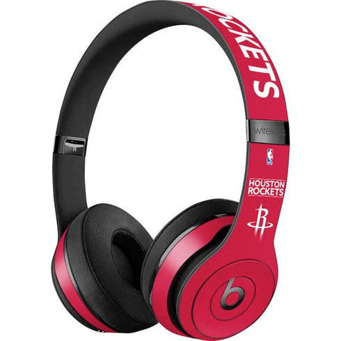 NBA Houston Rockets Standard - Red Beats Solo 3 Wireless Skin